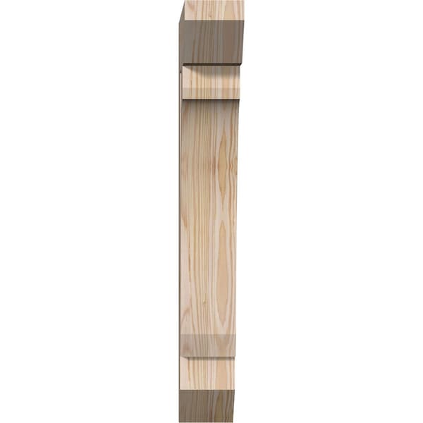 Legacy Slat Smooth Bracket, Douglas Fir, 3 1/2W X 14D X 26H